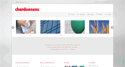 Desktop Screenshot of chardonnens.net