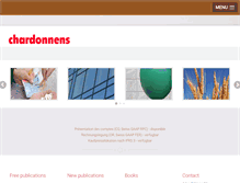 Tablet Screenshot of chardonnens.net